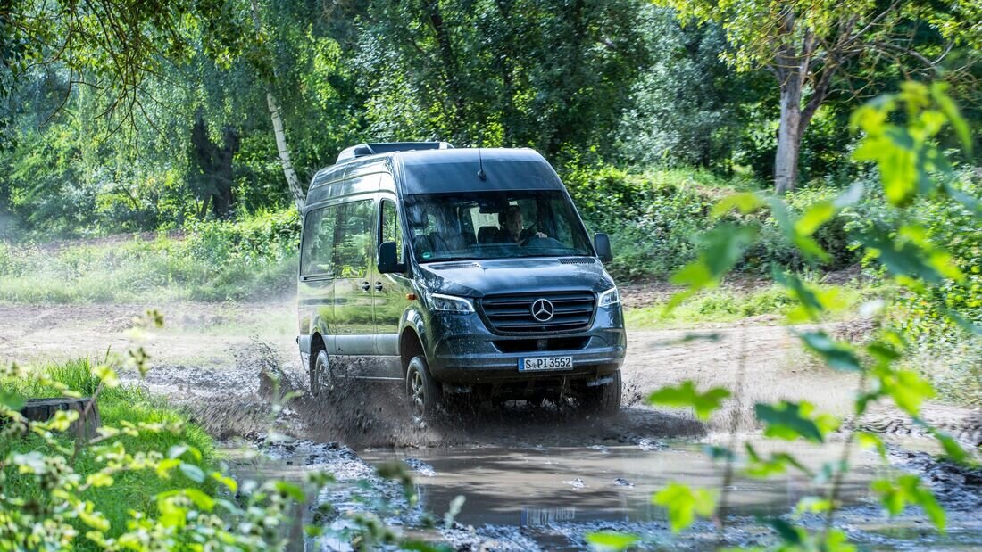 Mercedes Sprinter 4 х 4 2022: изменения существенные, но незаметные глазу