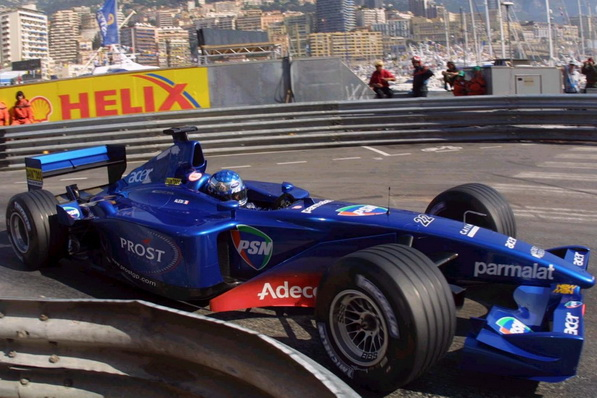 Prost AP04 на Гран-при Монако