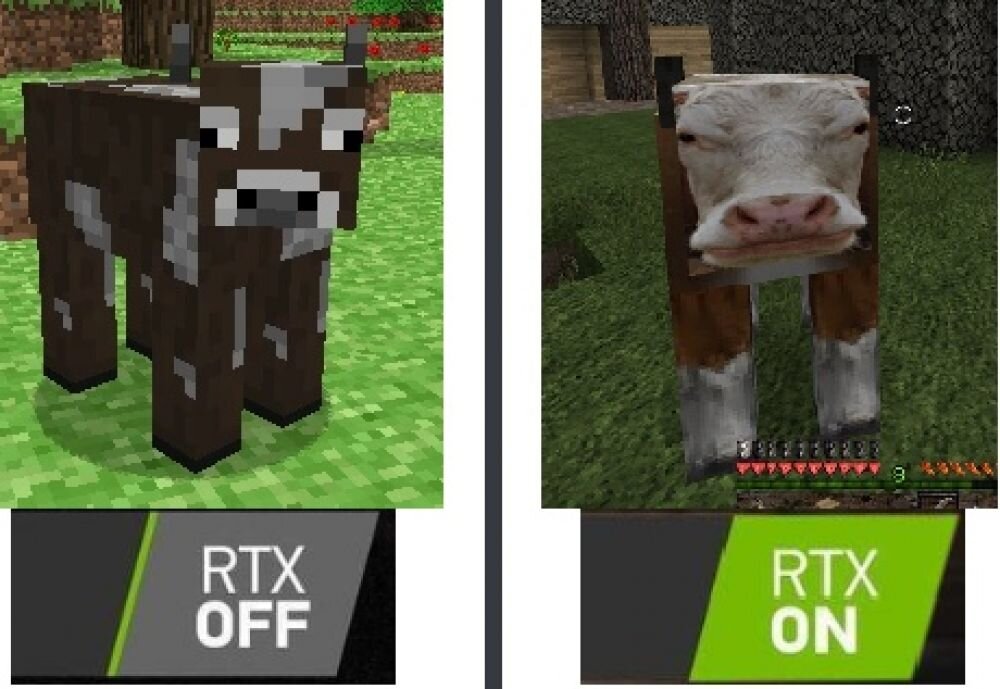 Карта для теста rtx minecraft