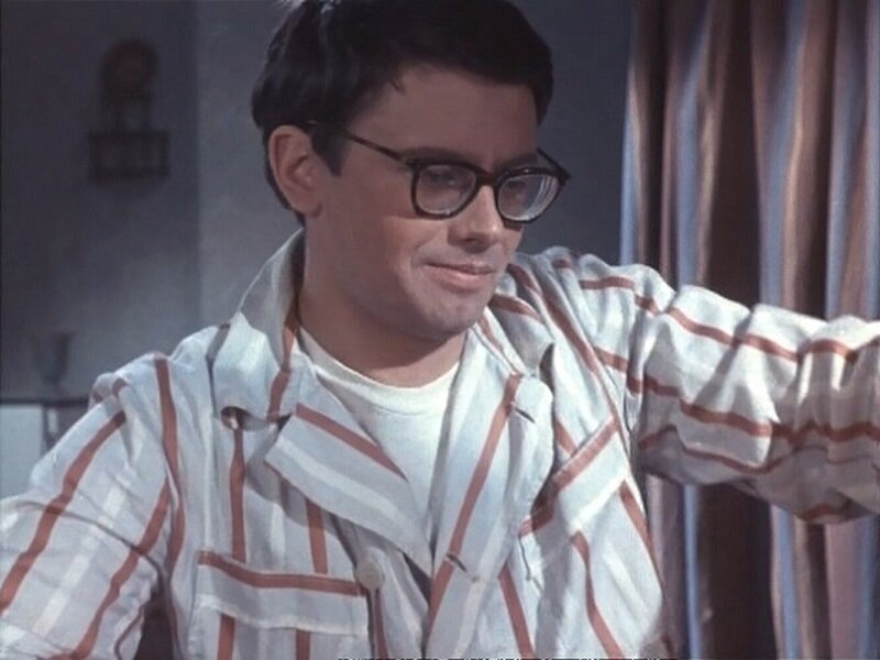 Кадр из фильма «Карьера Димы Горина» (1961). Скриншот.