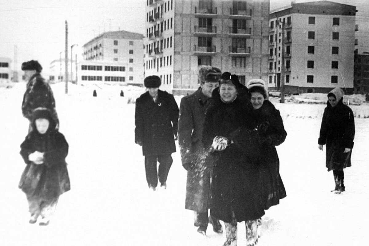 Сквозь года: зимние ретро-фотографии района Кузьминки | Про Мой Район | Дзен