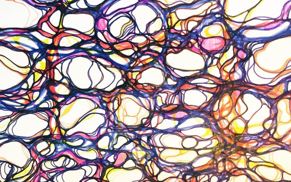 Пример нейрографичного рисунка