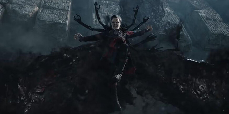 кадр из фильма «Доктор Стрэндж: В мультивселенной безумия»📷
