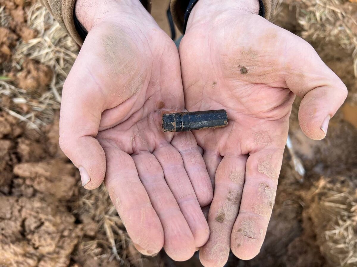 бакелитовый пенальчик (медальон)