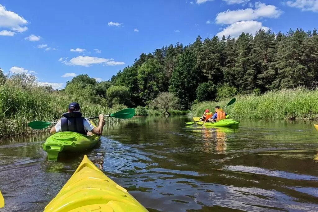 Поход на каяке в Нижегородской области