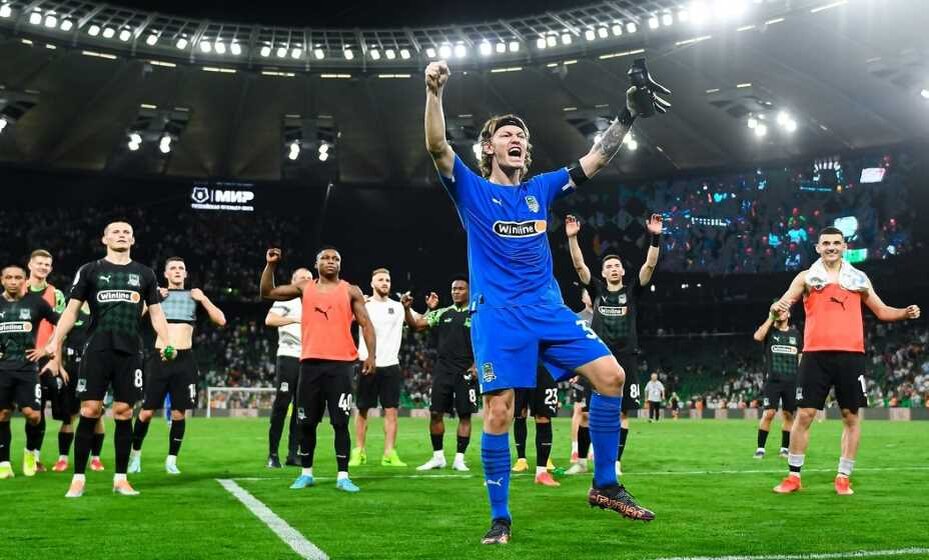    Голкипер «Краснодара» Матвей Сафонов – самый дорогой игрок России – 16 млн евро. Фото: ВК ФК «Краснодар»