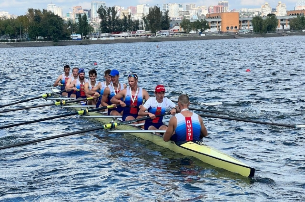    Липчане выиграли награды юниорского первенства страны по гребному спорту
