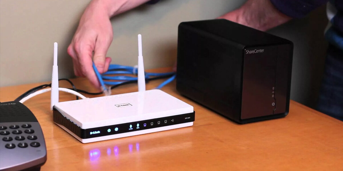 Перезагрузка роутера 