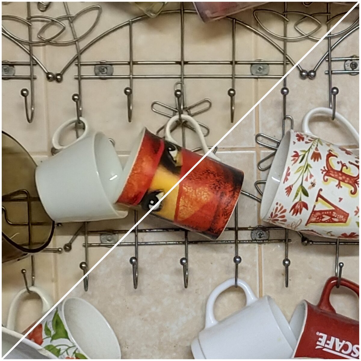 Гугл камера справа. Разница очевидна