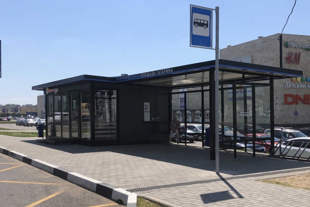 В Твери на Московском шоссе появились две остановки с Wi-Fi