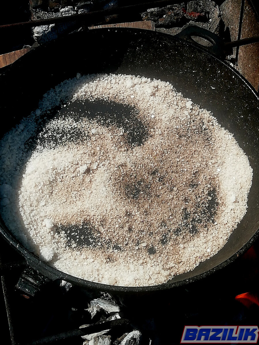 Прокаливание чугунной сковороды