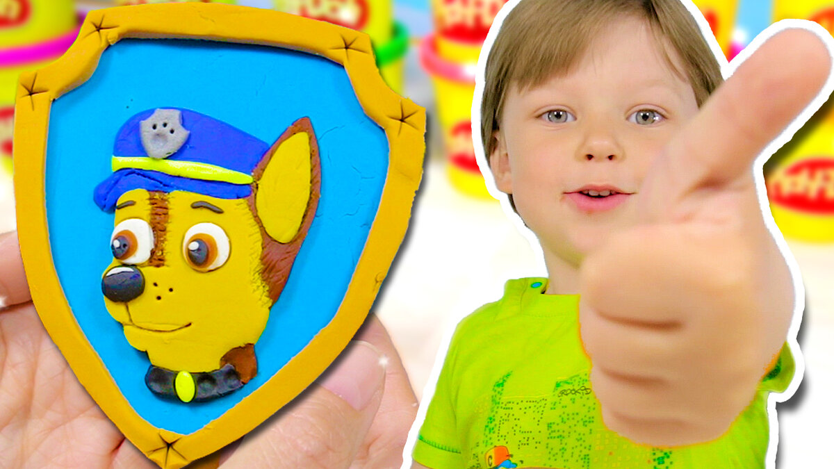 лепим из пластилина Гонщика