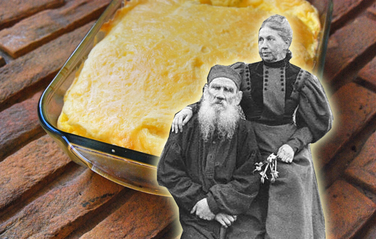 Картофельное суфле с сыром по рецепту Софьи Андреевны Толстой