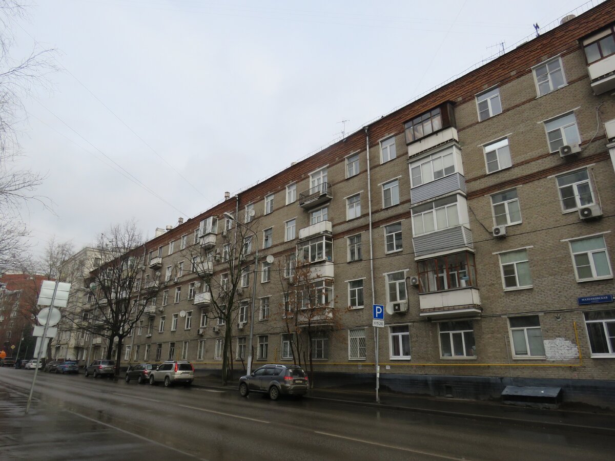 Фасад здания серии 1-511