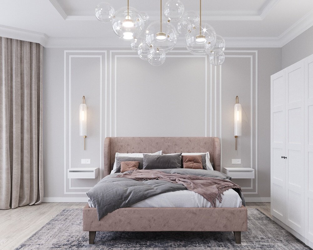 Комната для молодой девушки. Вариант 3. Дизайн: студия ARROOM