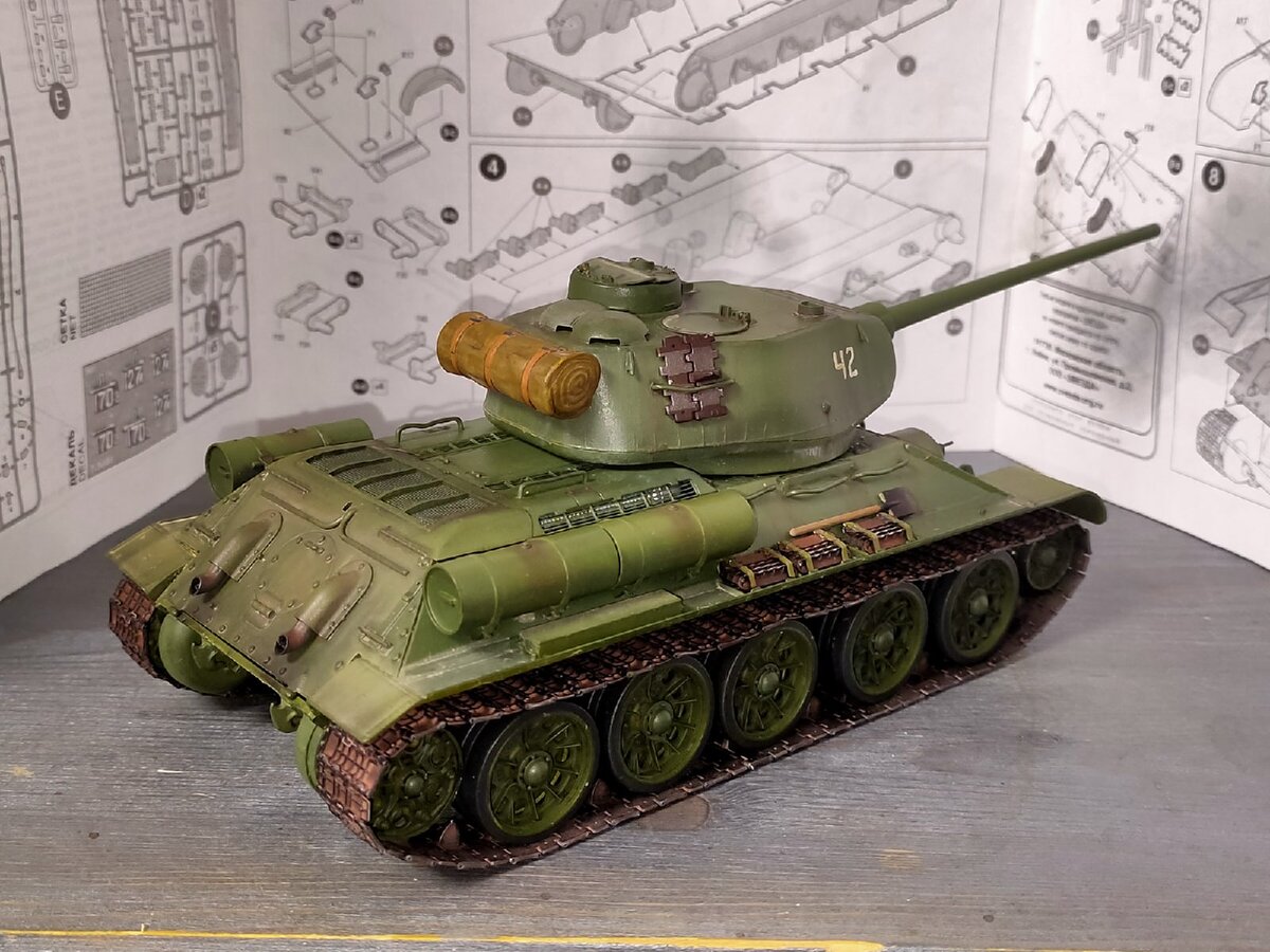 Модель танка т 34 57