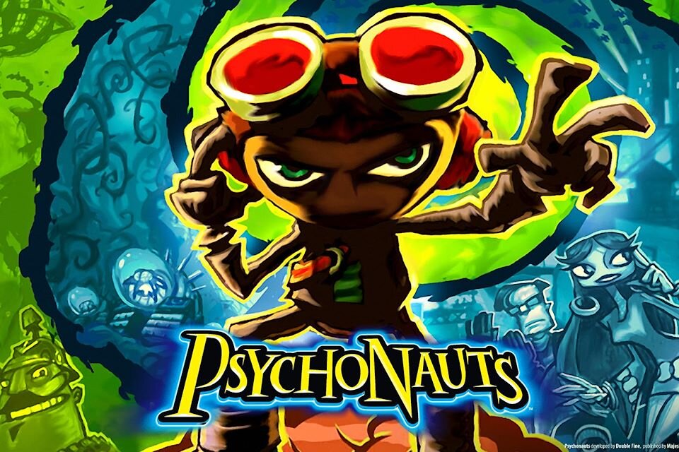 Обложка игры «Psychonauts»