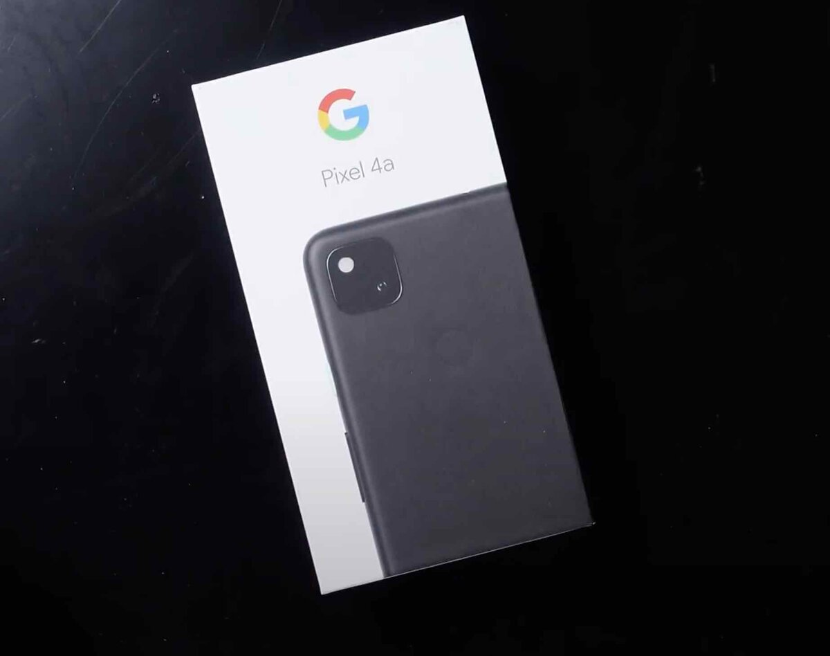Коробка Pixel 4a
