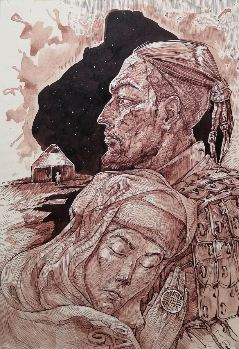 Чингизхан, Борте. История любви. 
