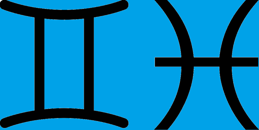 Совместимость знаков  зодиака Близнецы и Рыбы