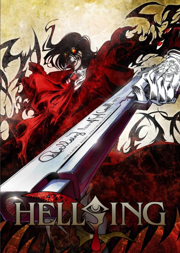  1. Hellsing Ultimate  Начинает список небезызвестный тайтл на вампирскую тематику -  Hellsing Ultimate .