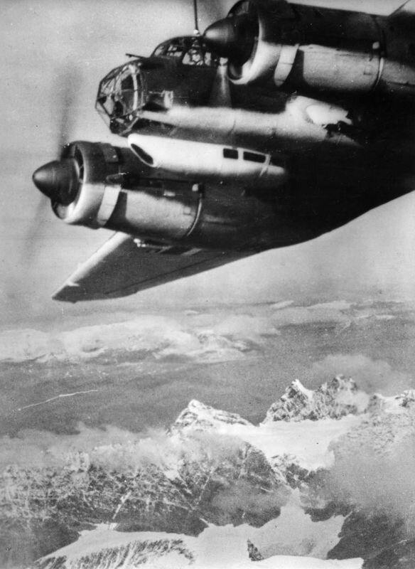 В небе над Норвегией