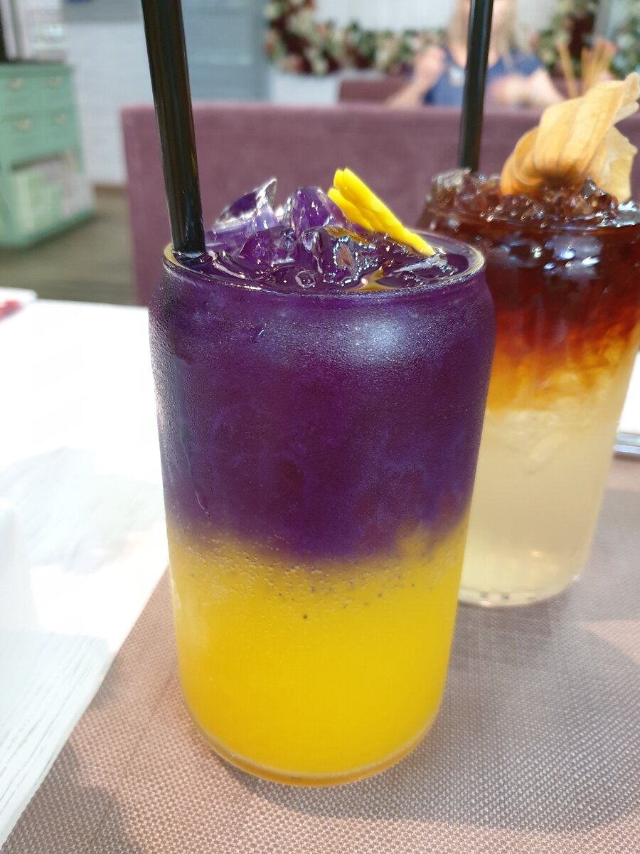 Лимонад маракуйя-черника