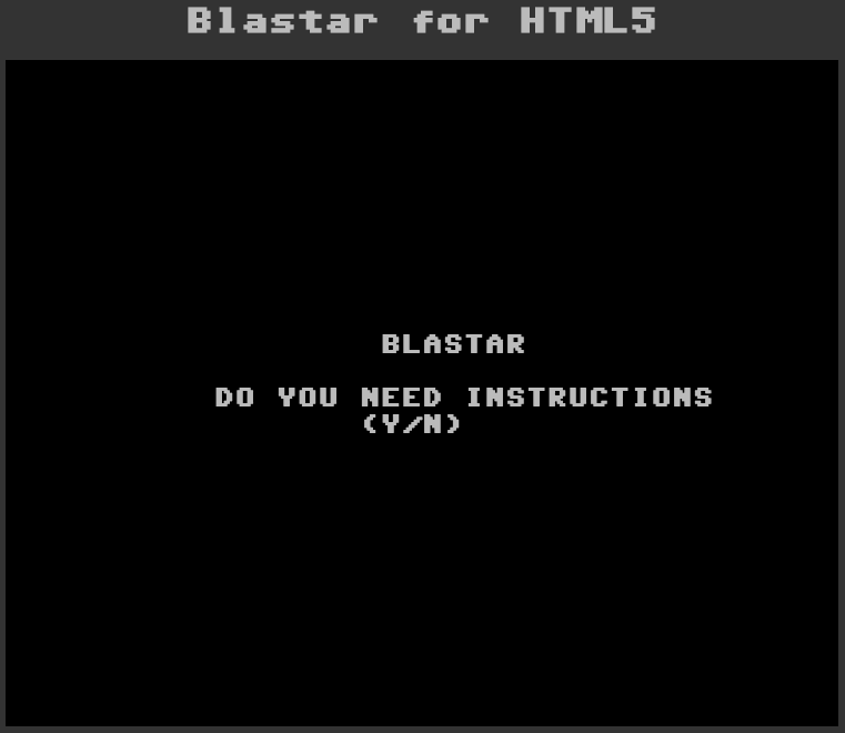 Маск импаир коды. Blastar 1984 игра.