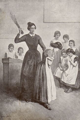 Так бы я отлупил негодницу Шарлотту Бронте