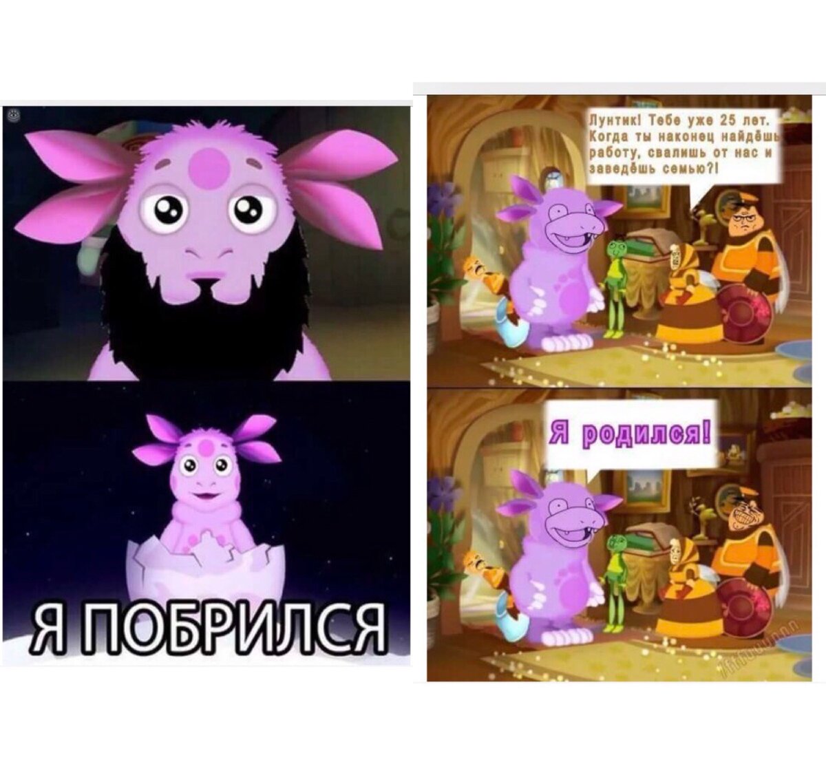 Лунтик я вернулся