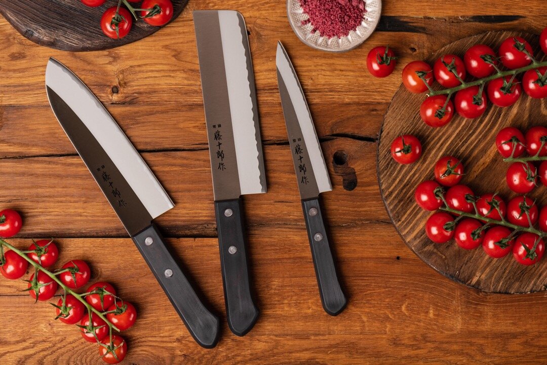 Деревянные ручки на классических японских кухонниках? : Кухонные ножи