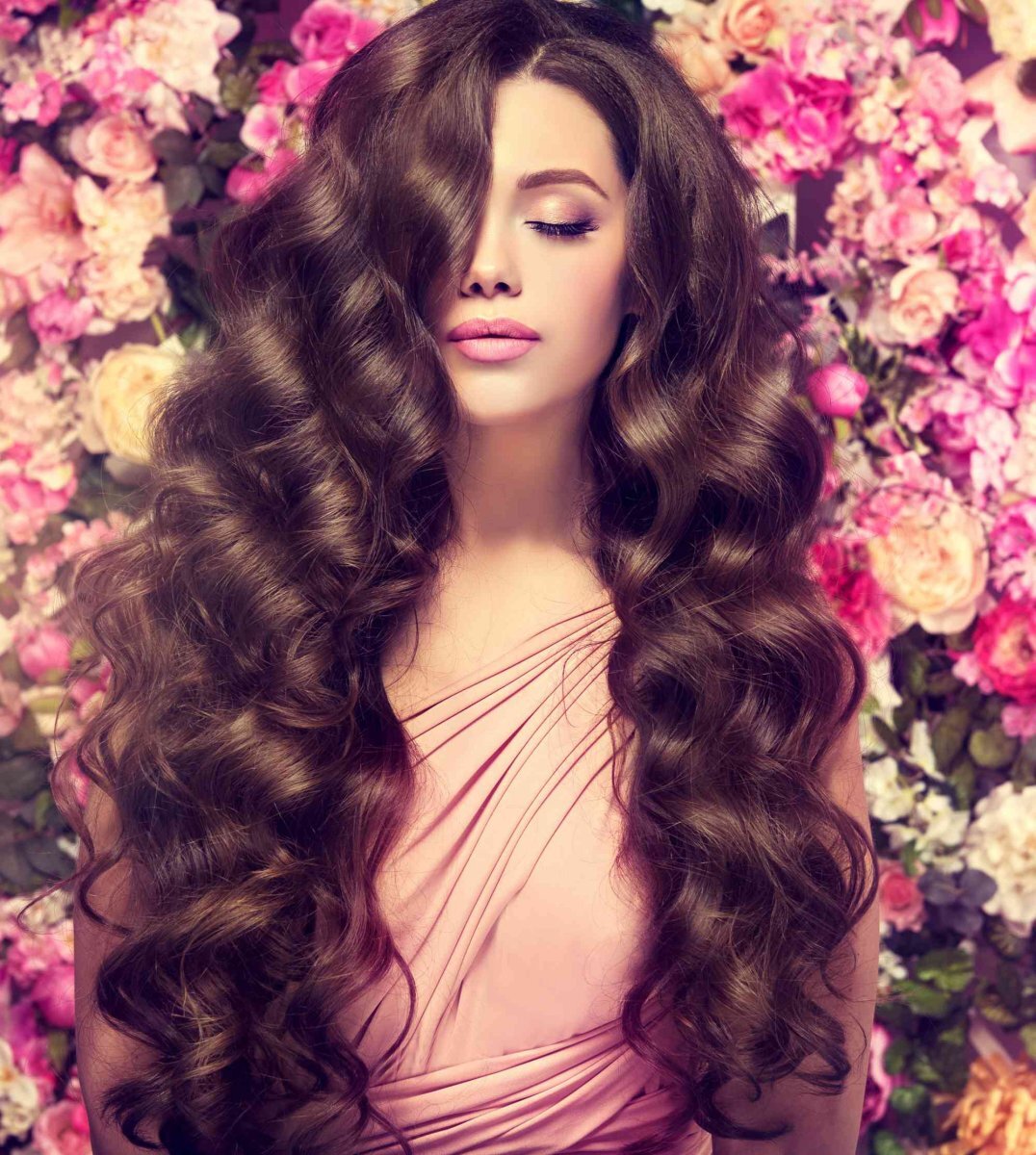 Длинные волосы