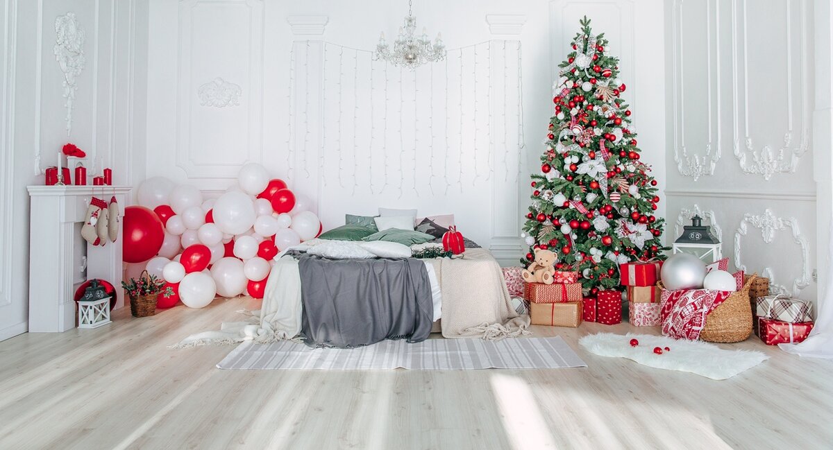 Новогодние интерьеры в фотостудиях