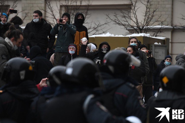 Москва после митингов