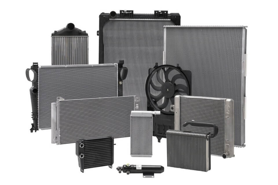 Различные типы автомобильных радиаторов