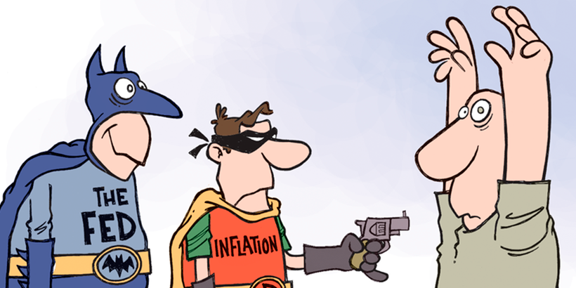 Инфляция каждый год забирает часть стоимости денежных средств