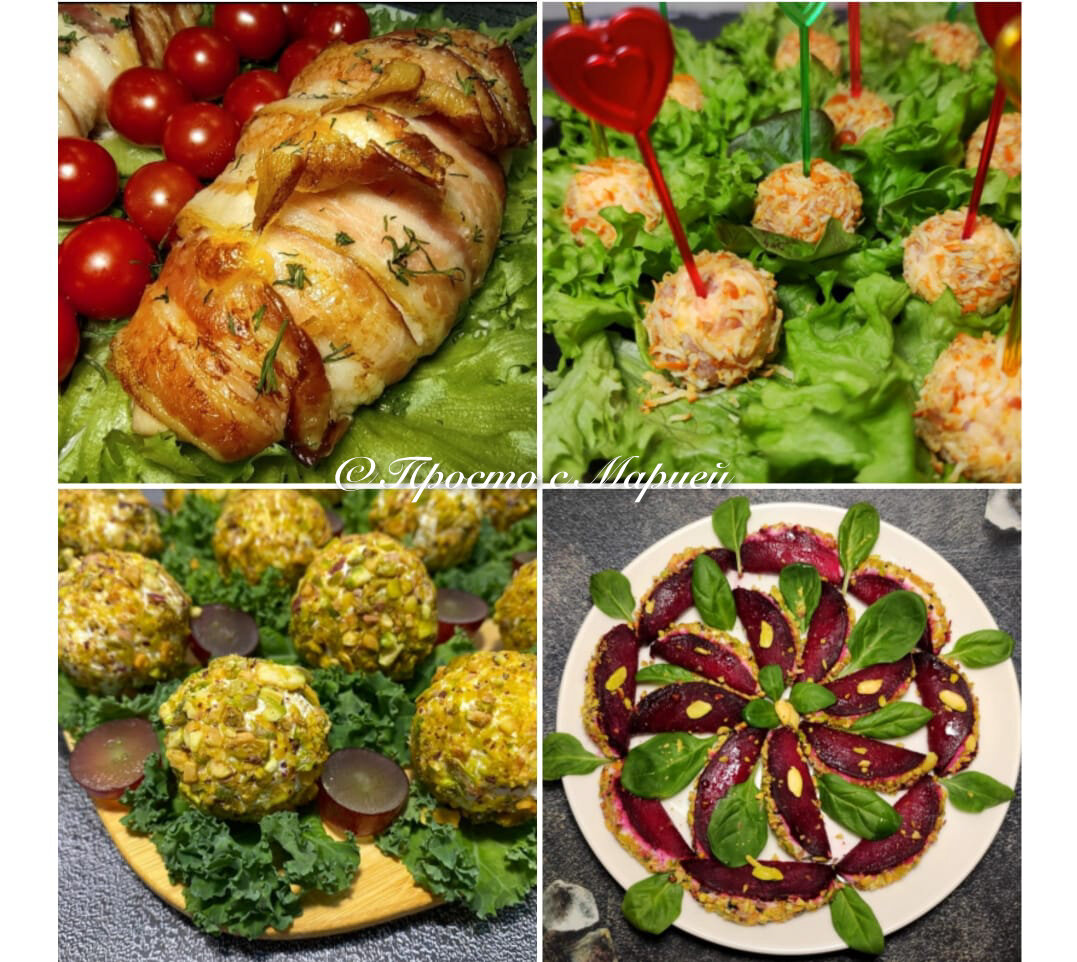 Вкусные идеи для праздничного стола.