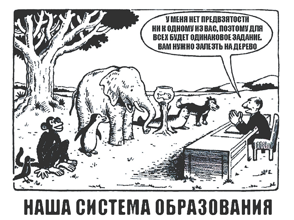 Наша система образования...
