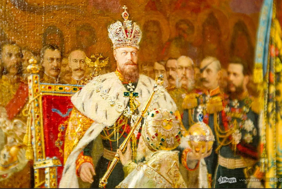 Венчание на царство Николая 2. Венчание на царство русских царей.