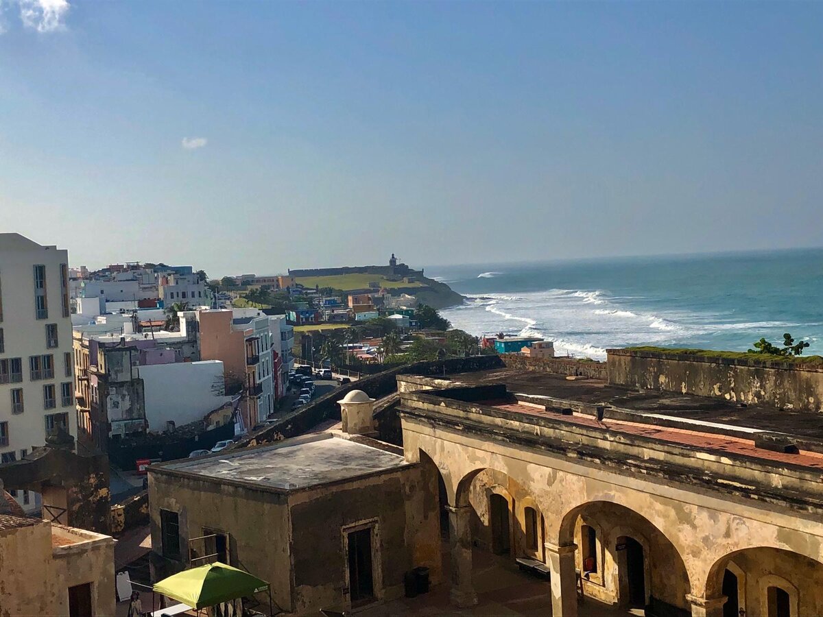 Вид на форт дель Морро