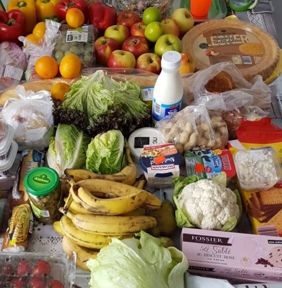 Примерный набор продуктов . Сама не была ни разу, многие знакомые ходят. 