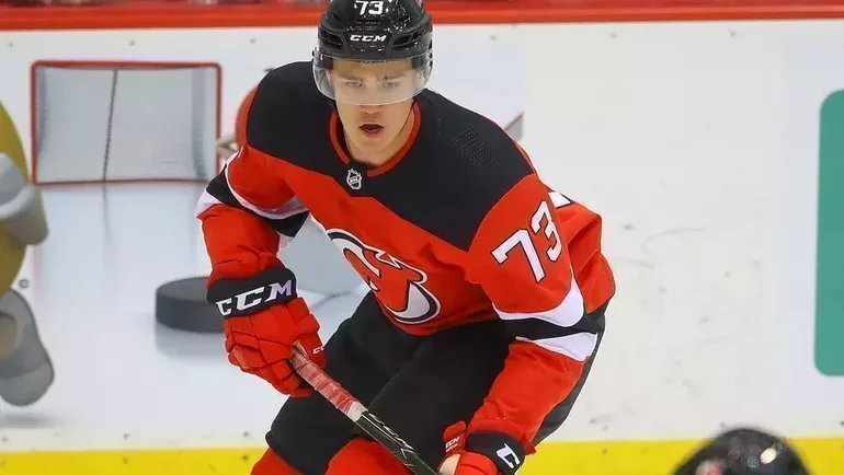 Еще один герой дня, Михаил Мальцев. Поздравляем с первой шайбой в НХЛ!