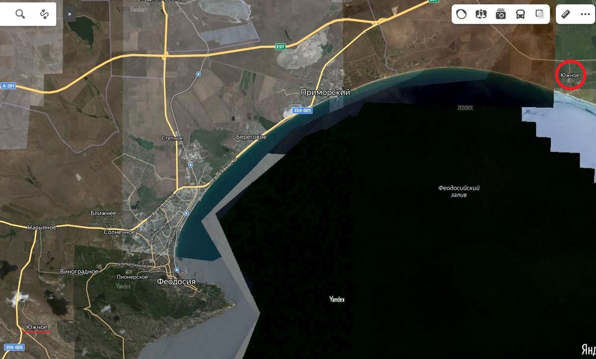 Два Южных на одной карте
