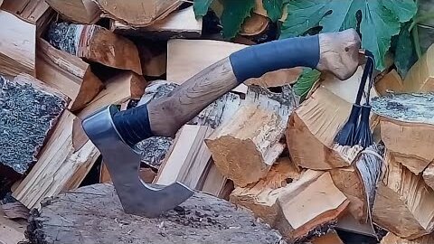 Топор Своими Руками. Сделал сам из хлама. Restoration of the axe - как сделать топор Часть 2