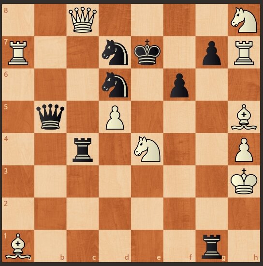 Очередная шахматная задача
