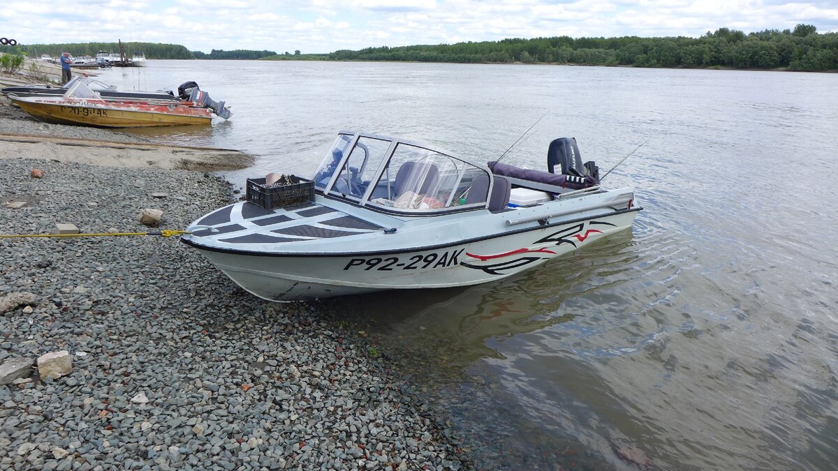 Фото автора. Лодка "Крым"