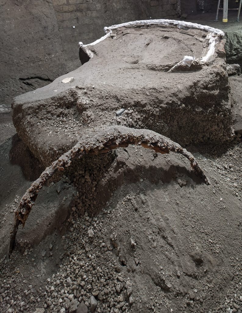 Вид на повозку с левой стороны / Luigi Spina / Parco archeologico di Pompei