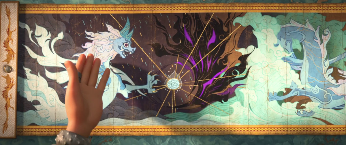 Кадр из мультика.