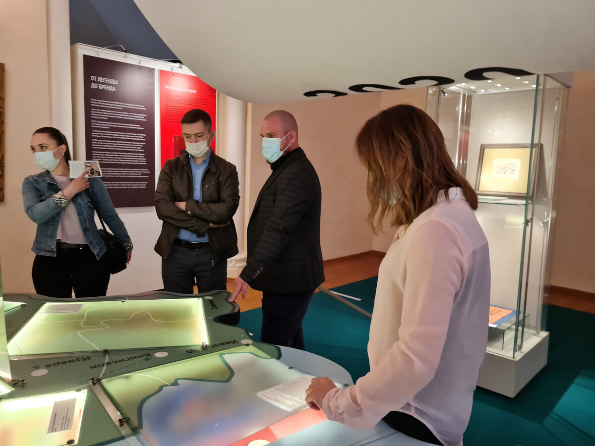 Открытие выставки "Золотая легенда Руси"