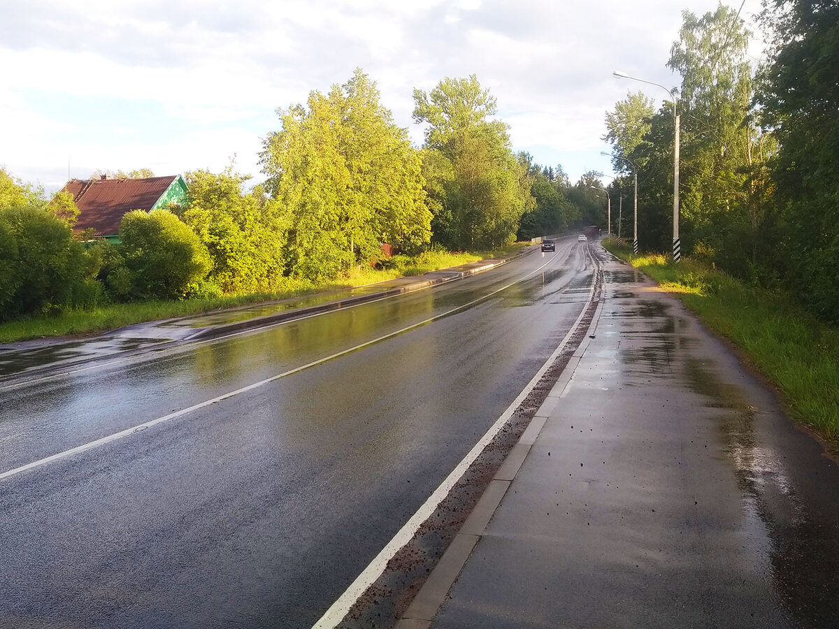 Тротуар в деревне. Все фото в заметке - автора. Листайте карусельку.